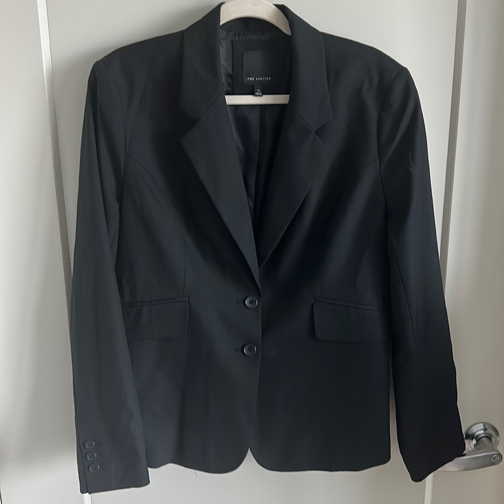 The Limited black 2 button blazer